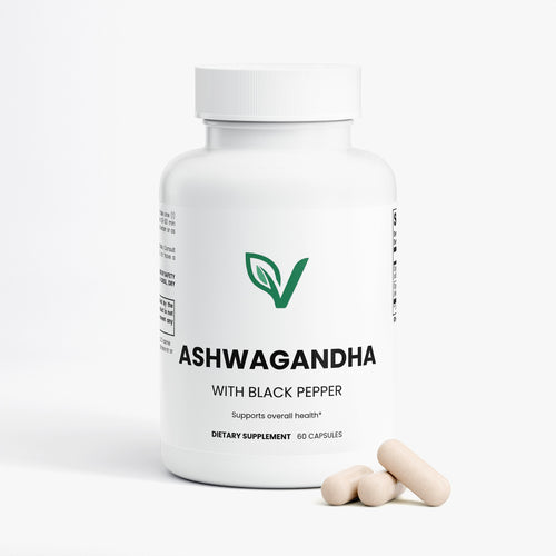 PureVita Ashwagandha bottle side
